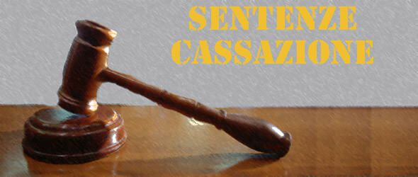 Sentenza Cassazione